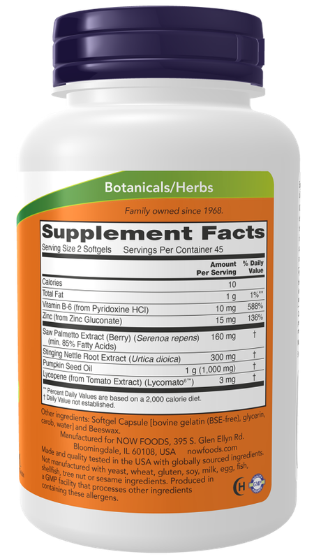 Prostate Support NOW x 90 Sofgels