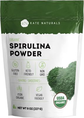 Spirulina en polvo Late Naturals x 227 Gr