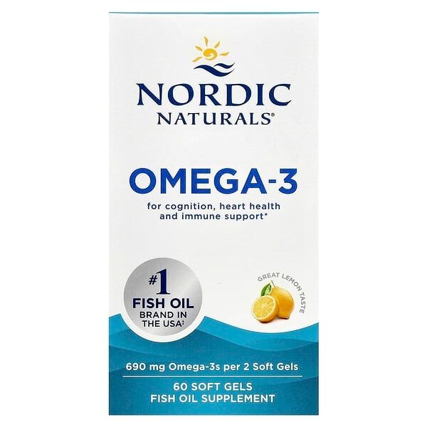 Omega 3 Nordic - 690Mg x 60 Sofgels