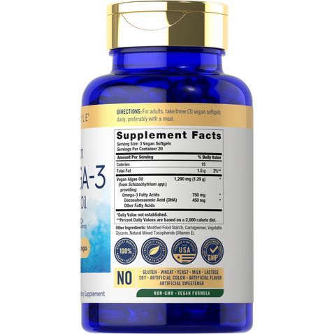 Omega 3 Carlyle - 1.290 Mg x 60 Sofgels