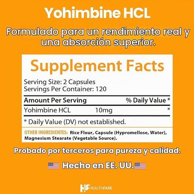 Yohimbe HealthFare 10Mg x 240 Capsules