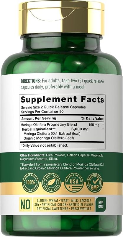 Moringan 6.000 Carlyle x 180 Capsules