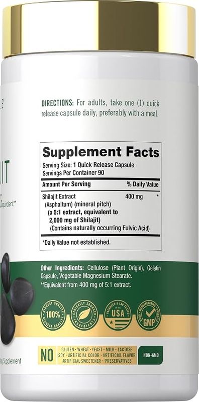 Shilajit Carlyle - 2000 x 90 Capsules