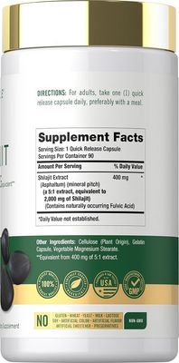 Shilajit Carlyle - 2000 x 90 Capsules