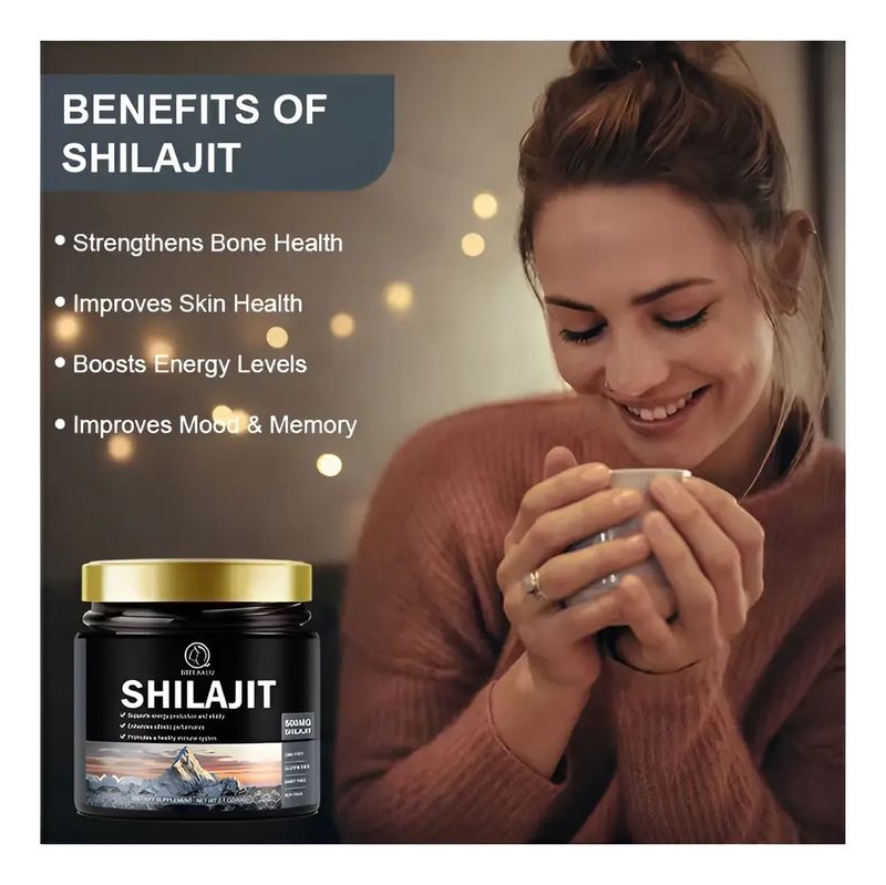 Shilajit Resin 600Mg x 100 Serv