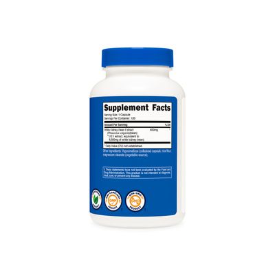 White Kidney Bean 6500 Nutricost x 120 Capsules