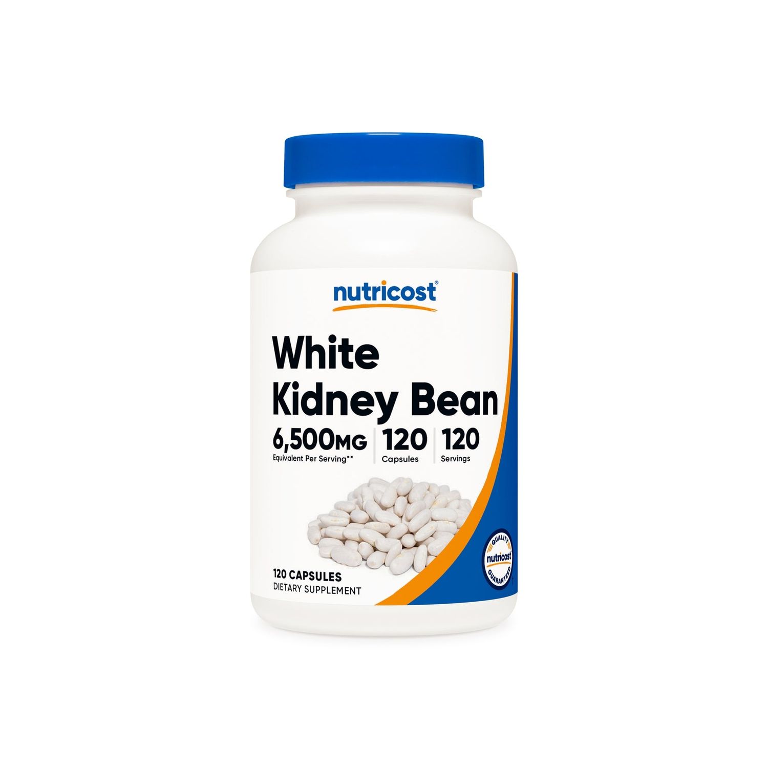 White Kidney Bean 6500 Nutricost x 120 Capsules