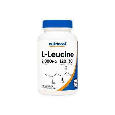 L.- Leucine - 2000 Mg x 120 Capsulas