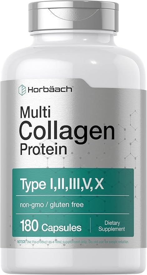 Multi Collagen Horbach (Type l,ll,lll,V,X) x 180 Capsulas