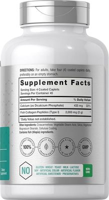 Collagen Marine Horbach - 2.000Mg x 180 Caplets