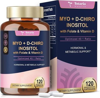 Myo &amp; D-Chiro Inositol Totaria x 120 Capsulas
