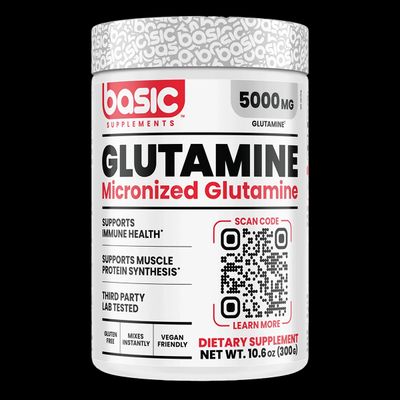 Glutamina BASIC x 5.000 MG x 60 Serv