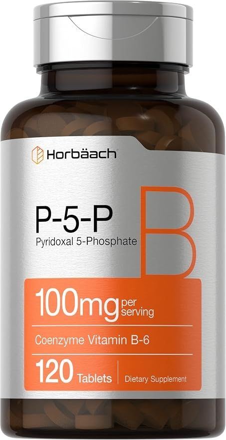 Horbäach P5P Vitamina B6 Activada 100mg x 120 Tabletas  