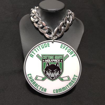 AAD Champion Trophy Medallions w/Bling Chain Fully Customizable