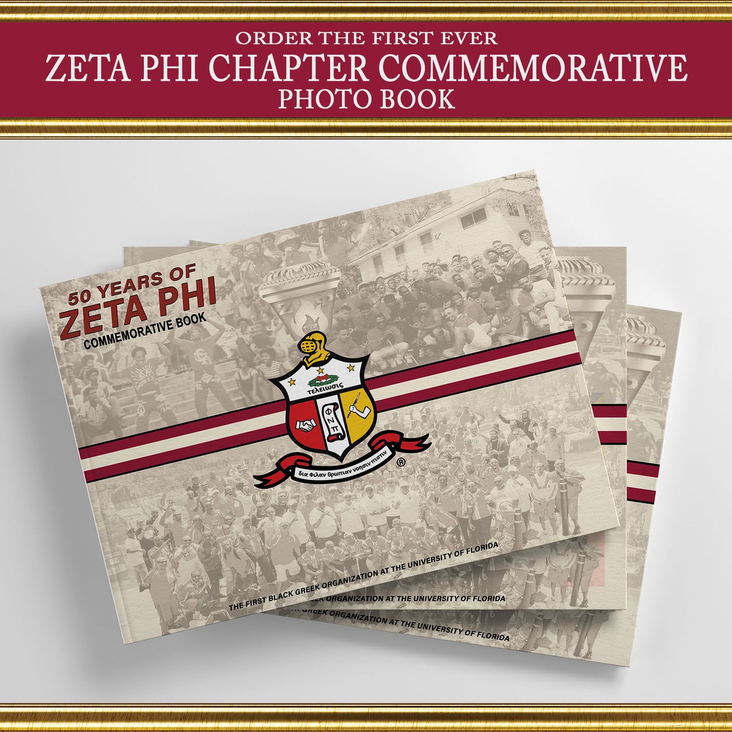 The &quot;50 Years of Zeta Phi Commemorative Book&quot;