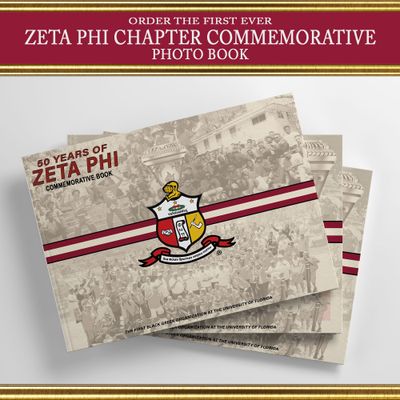 The &quot;50 Years of Zeta Phi Commemorative Book&quot;
