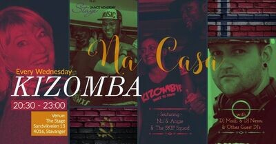 SOCIAL DANCE: Kizomba Na Casa Wednesdays @ 20.30