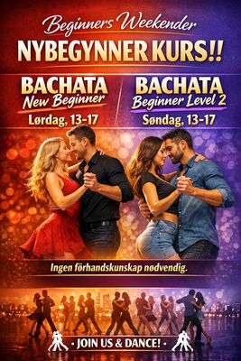 BACHATA WEEKEND COURSE: 17-18 Oktober  2026