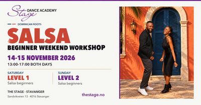 SALSA WEEKEND COURSE: 14-15-november   2026