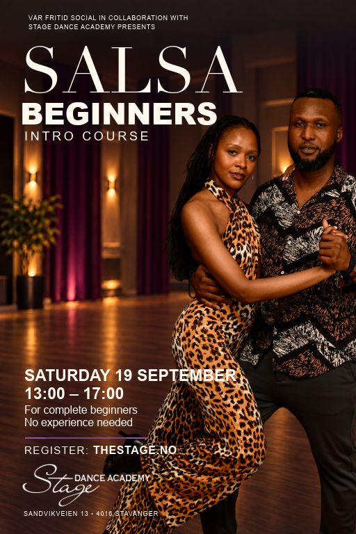 SALSA Beginners - Weekend Intro - Sat. 19 Sept.