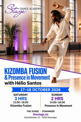 Kizomba into Fusion &amp; Presence in Movement - With Helio Santos