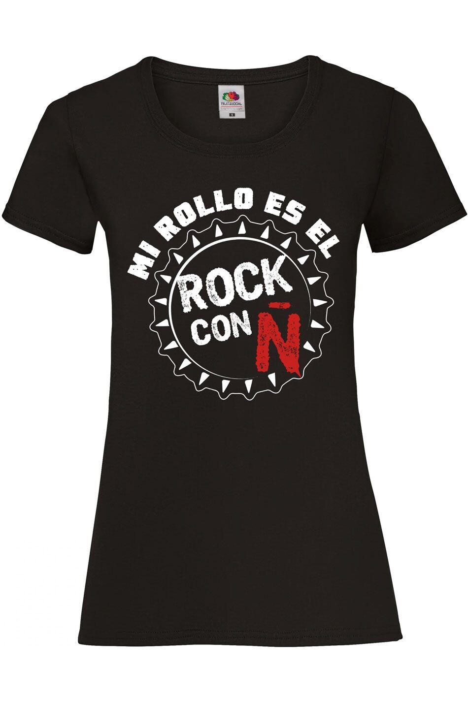 Camiseta Mujer Gira "Mi rollo es el Rock...con Ñ"