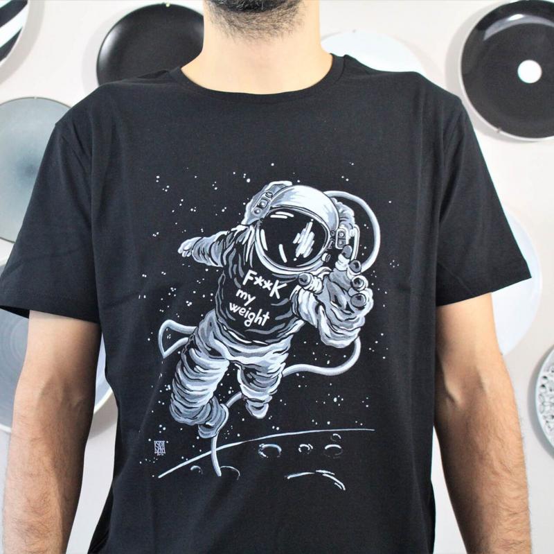 T-SHIRT ASTRONAUTA