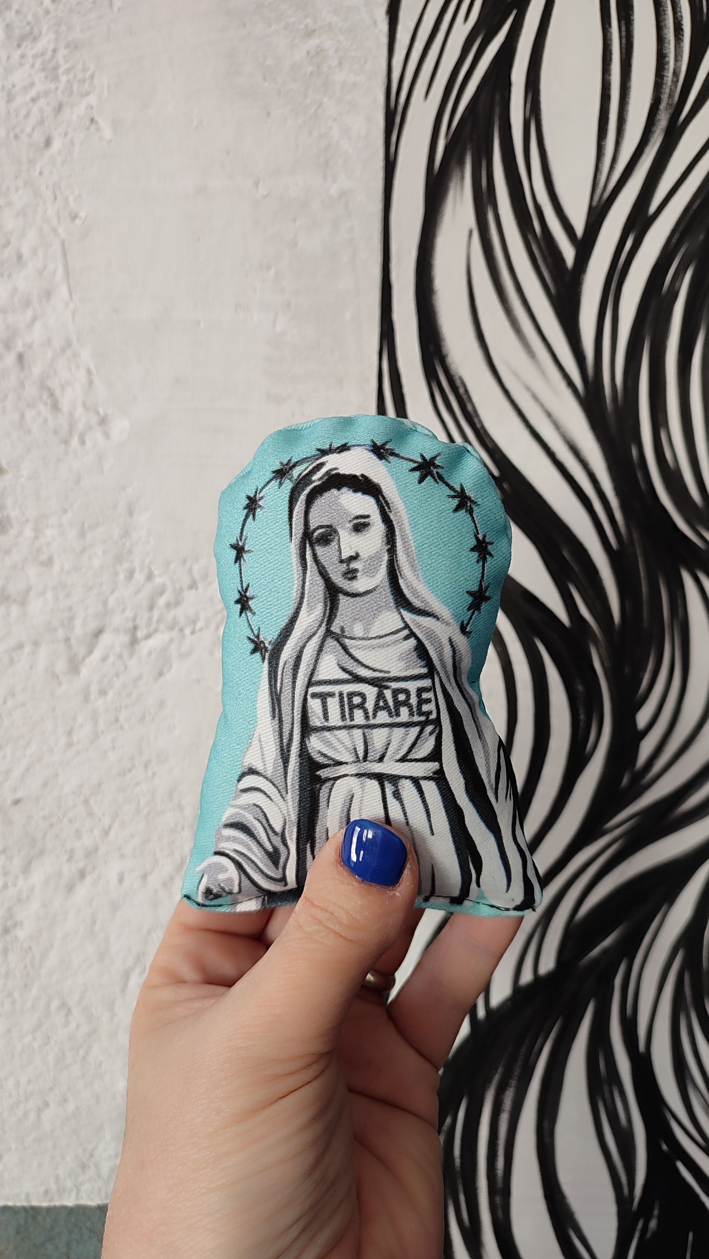 TIRARE MADONNE fantoccio