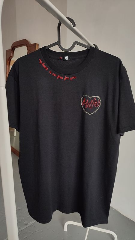 My heart is on fire for you