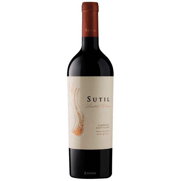 Sutil Limited Release, Cabernet Sauvignon, Valle de Maipo 2017