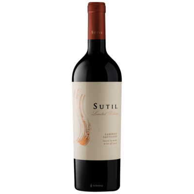 Sutil Limited Release, Cabernet Sauvignon, Valle de Maipo 2017