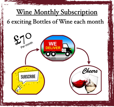 Gift Pack Wine Monthly Subscription