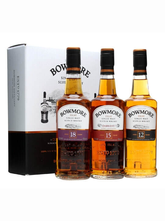 Bowmore Gift Box 3x 20cl bottles
