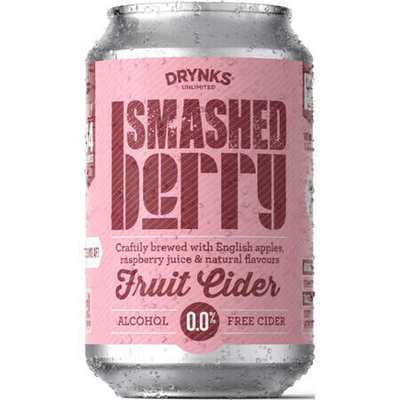 Drynks Unlimited Smashed Berry Cider 330ml