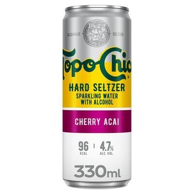 Topo Chico Hard Seltzer Cherry Acai 330ml