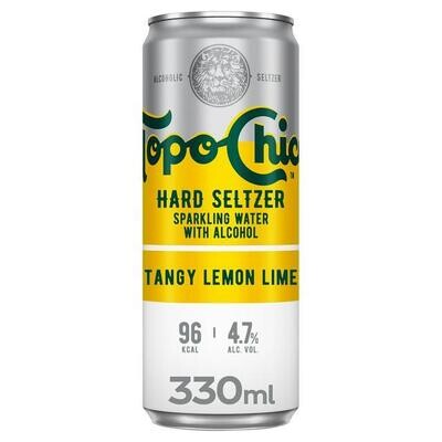Topo Chico Hard Seltzer Tangy Lemon Lime 330ml