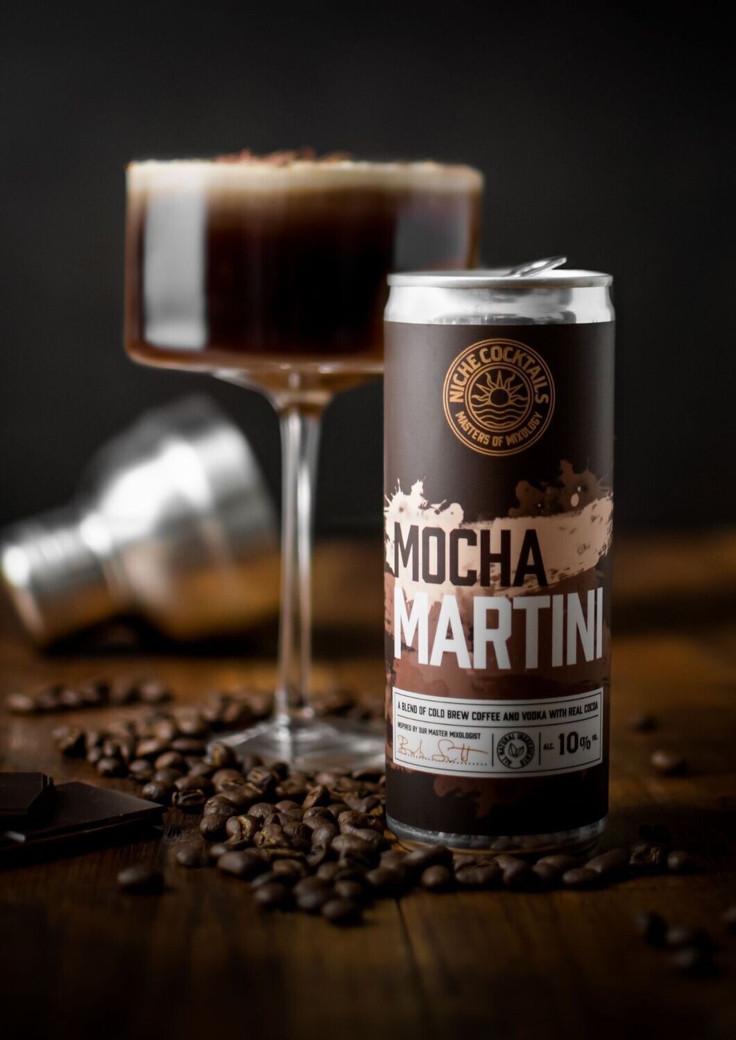 Niche cocktail Mocha Martini