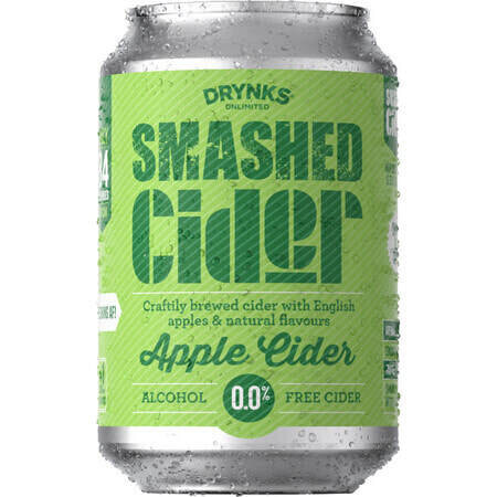 Drynks Unlimited Smashed Apple Cider 330ml