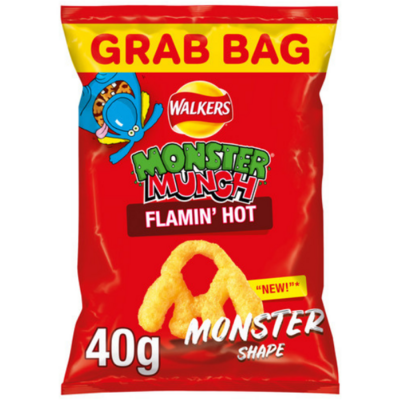 Monster Munch Falming Hot 40g