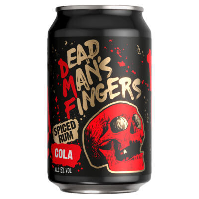Dead Man's Fingers spiced rum and cola 330ml
