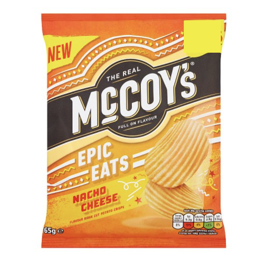 Mc Coy's Nacho Cheese 47.5g