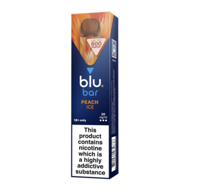 Blu Peach Ice Vape 600