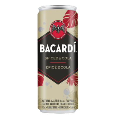 Bacardi spiced & Cola 250ml