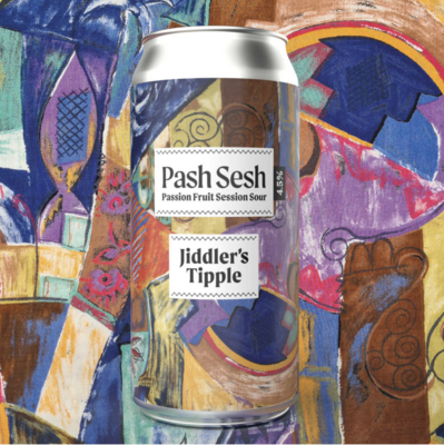 Jiddler's 'Pash Sesh' Passion Fruit Sour 440ml