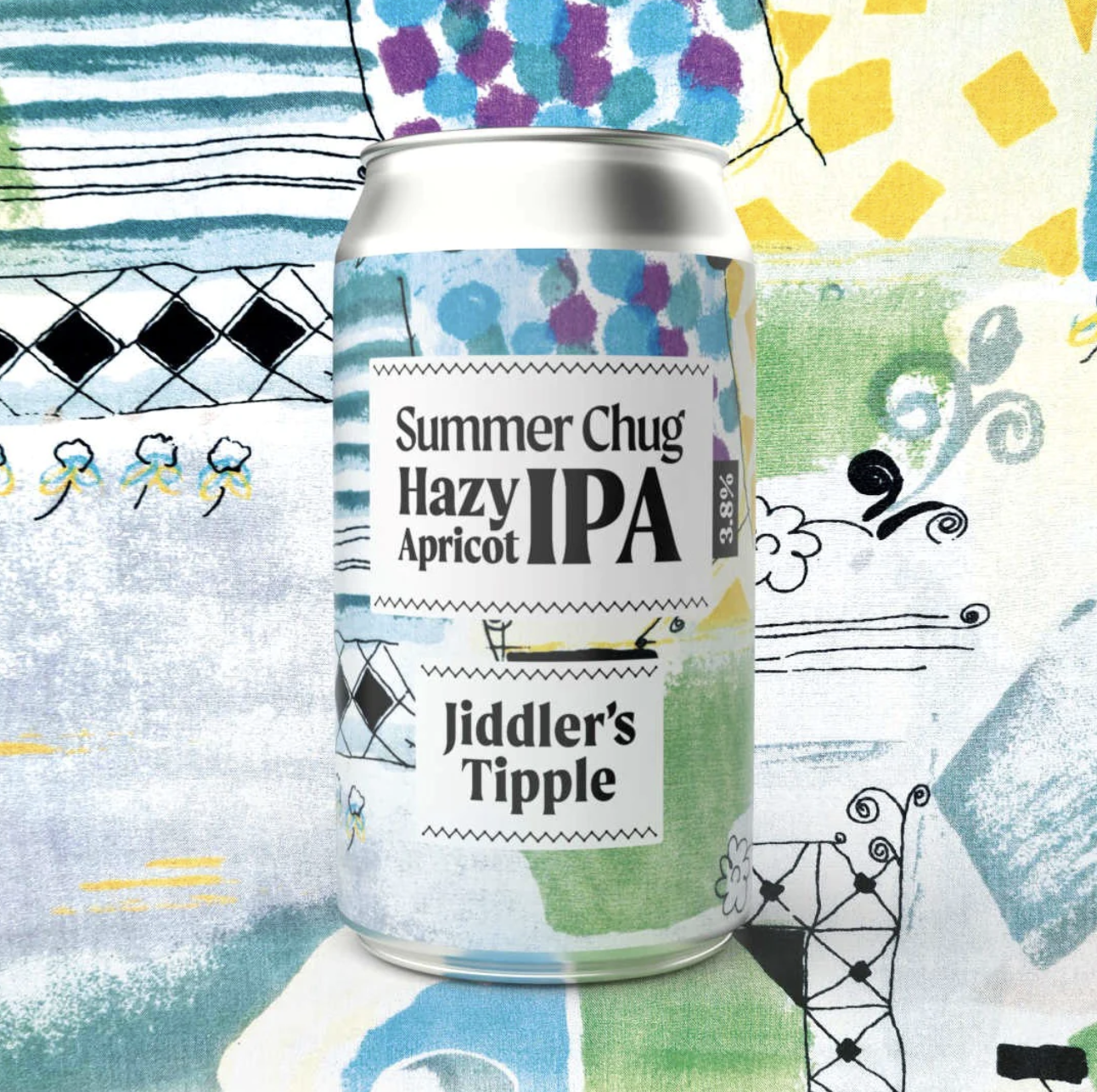 Jiddler&#39;s Tipple Juicy Chug Hazy IPA 330ml