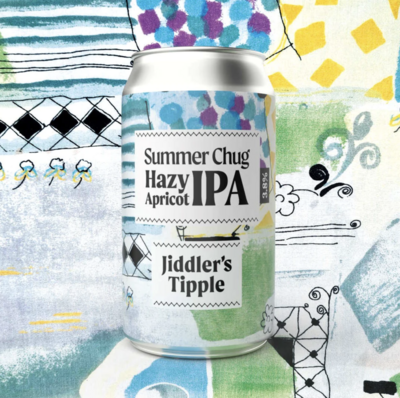 Jiddler's Tipple Juicy Chug Hazy IPA 330ml