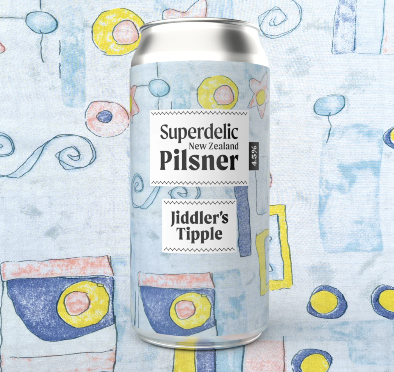 Jiddler's Tipple Superdelic New Zealand Pilsner 440ml