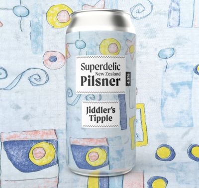 Jiddler's Tipple Superdelic New Zealand Pilsner 440ml