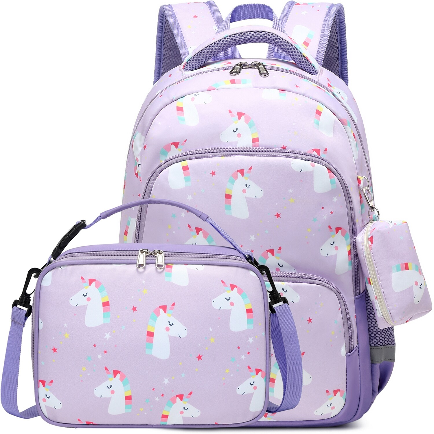 Backpack and Lunch-bag Set (Unicorn)