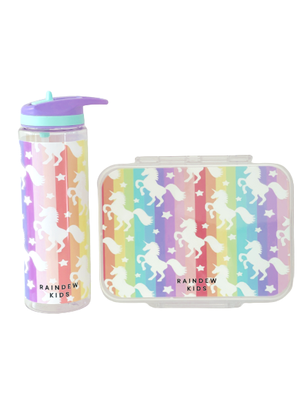 Unicorn Bottle Bento Set